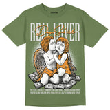 Olive 5s DopeSkill Olive T-shirt Real Lover Graphic