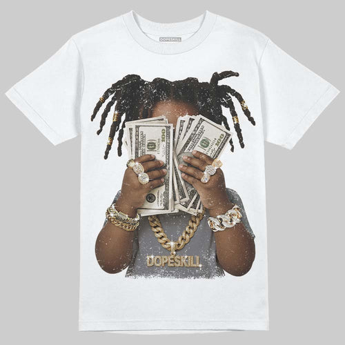 Flint Grey 9s DopeSkill T-Shirt Rich Youth Graphic