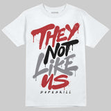Bugs Bunny 8s DopeSkill T-Shirt They Not Like Us Graphic