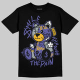 Lakers 4s DopeSkill T-Shirt Smile Through The Pain Graphic