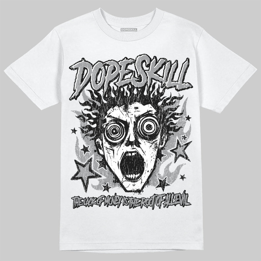Wolf Grey 5s DopeSkill T-Shirt Root of Evil Graphic
