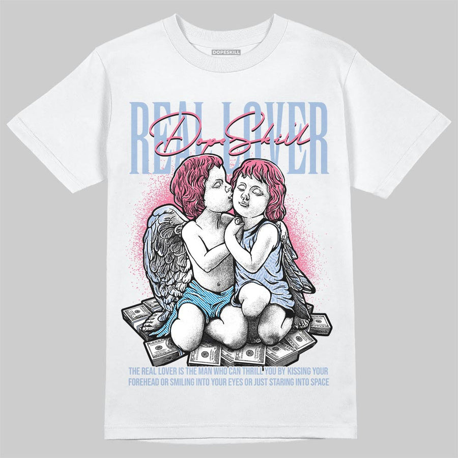 Cobalt Bliss 3s DopeSkill T-Shirt Real Lover Graphic
