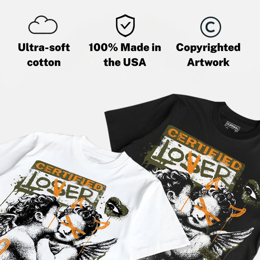 Olive 5s DopeSkill T-Shirt Certified Lover Graphic