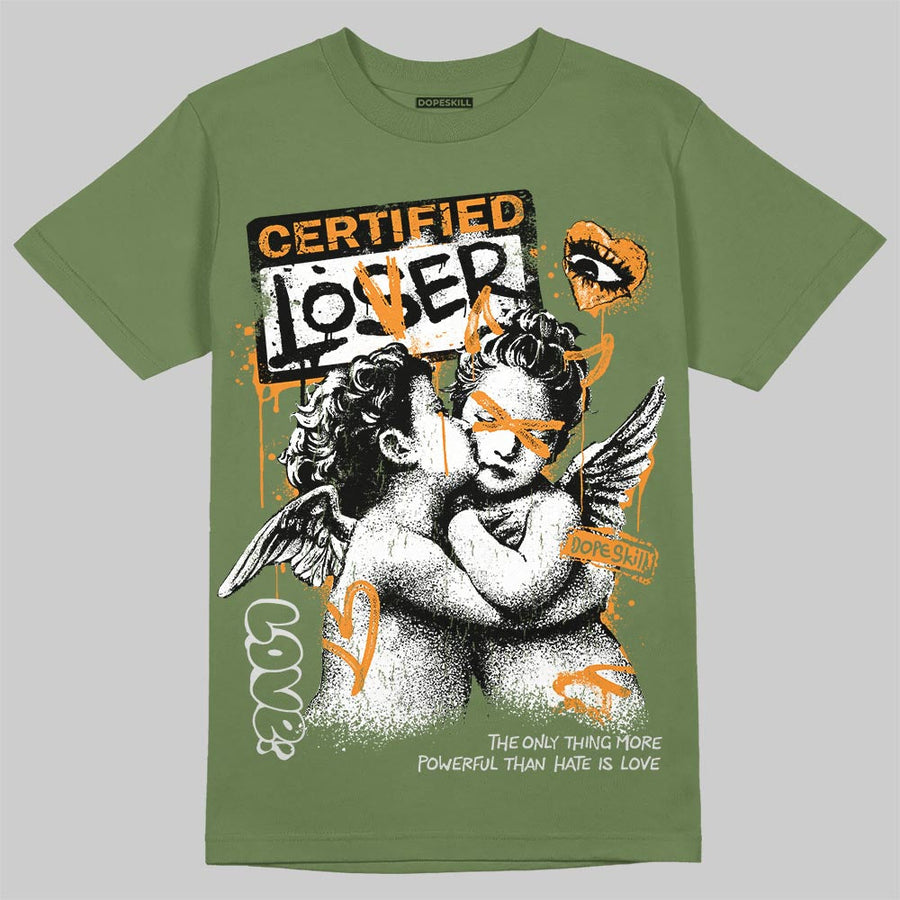 Olive 5s DopeSkill T-Shirt Certified Lover Graphic