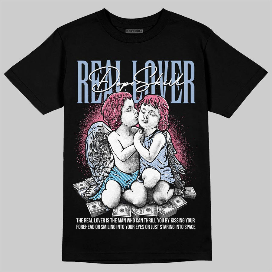 Cobalt Bliss 3s DopeSkill T-Shirt Real Lover Graphic