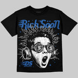 “True Blue” 3s DopeSkill Oversize Print T-Shirt Rich Soon Graphic