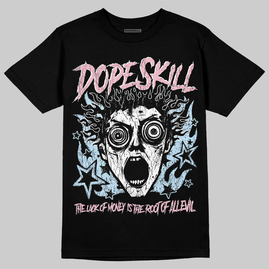 Medium Soft Pink 4s DopeSkill T-Shirt Root of Evil Graphic