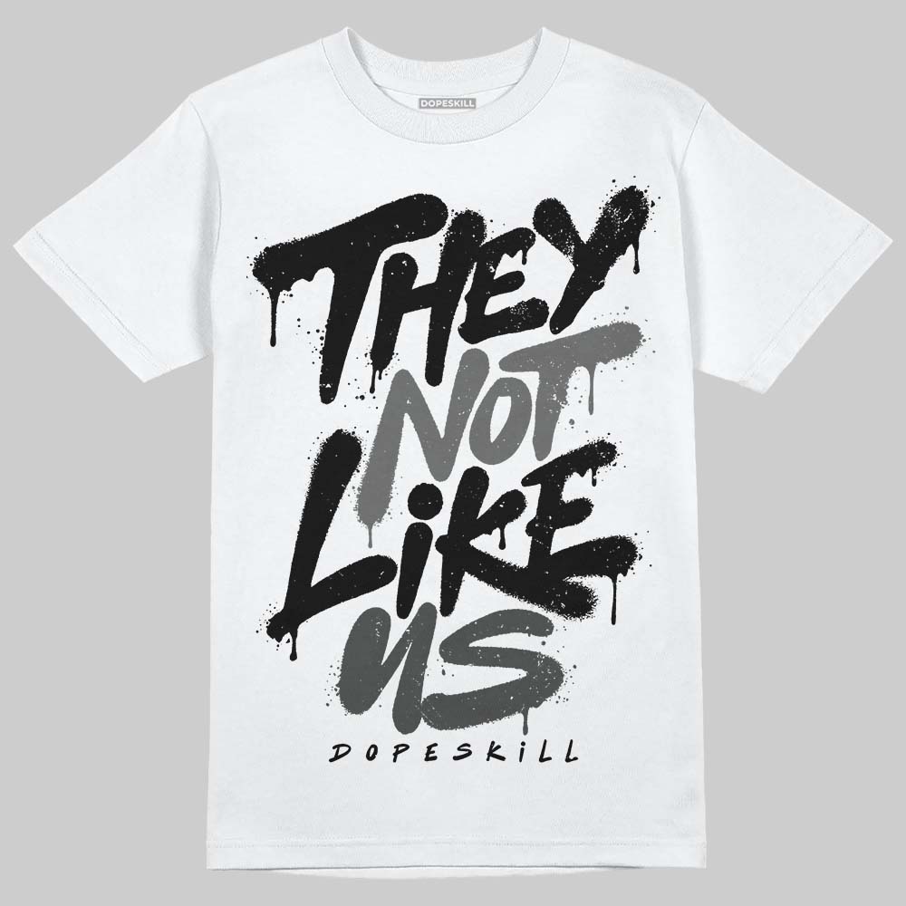 Black Cat 4s DopeSkill T-Shirt They Not Like Us Graphic