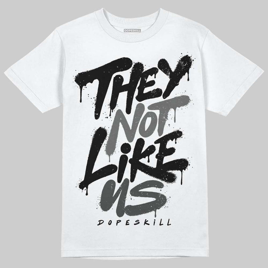 Black Cat 4s DopeSkill T-Shirt They Not Like Us Graphic
