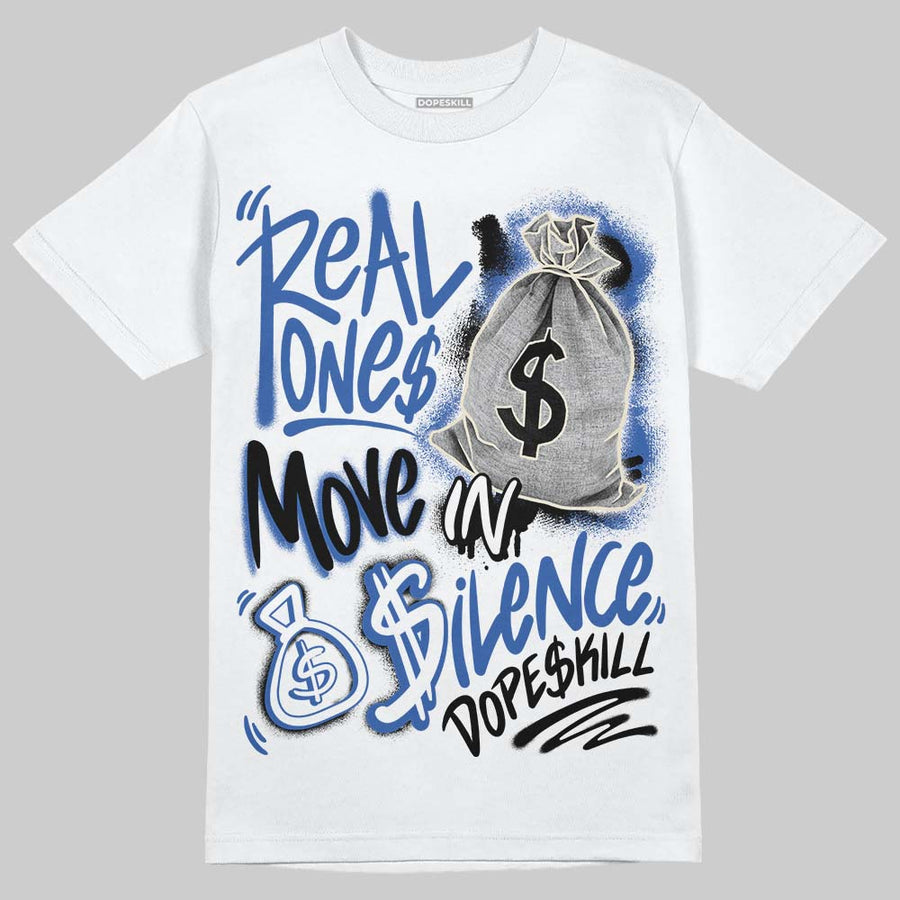 Travis Scott x Fragment 1s DopeSkill T-Shirt Real Ones Move In Silence Graphic