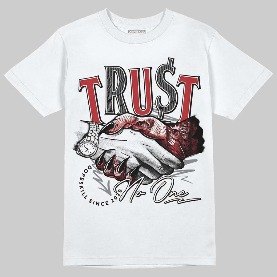 Bugs Bunny 8s DopeSkill T-Shirt Trust No One Graphic