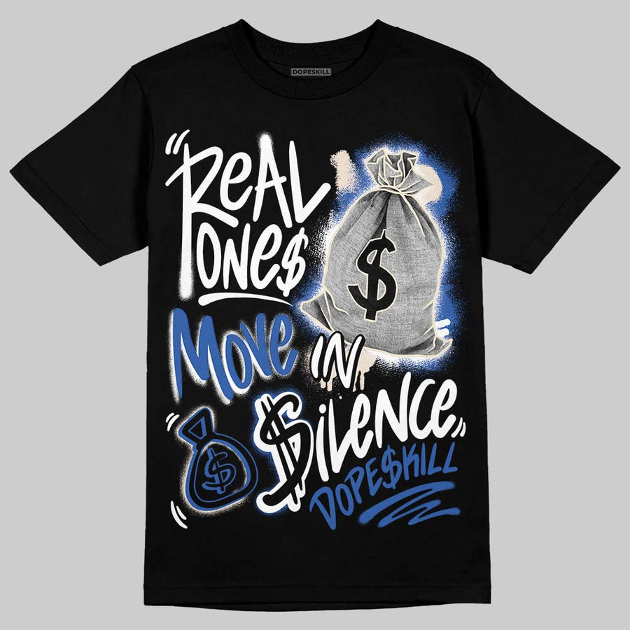 Travis Scott x Fragment 1s DopeSkill T-Shirt Real Ones Move In Silence Graphic