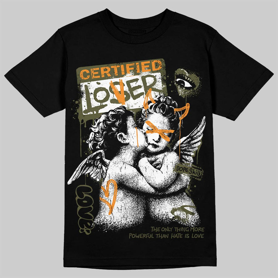 Olive 5s DopeSkill T-Shirt Certified Lover Graphic