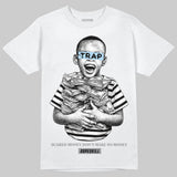 Wolf Grey 5s DopeSkill T-Shirt Scared Money Don't Make No Money Graphic