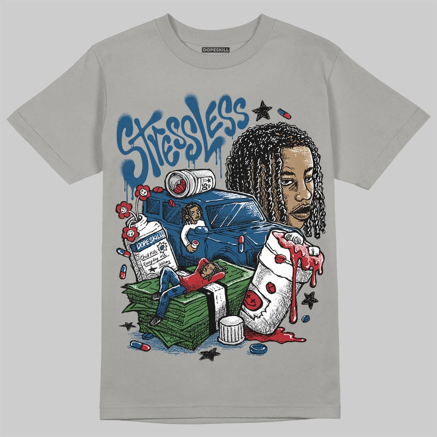 French Blue 12s DopeSkill T-Shirt Stressless Graphic