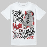 Nigel Sylvester x “Nitro” 1s DopeSkill T-Shirt Real Ones Move In Silence Graphic