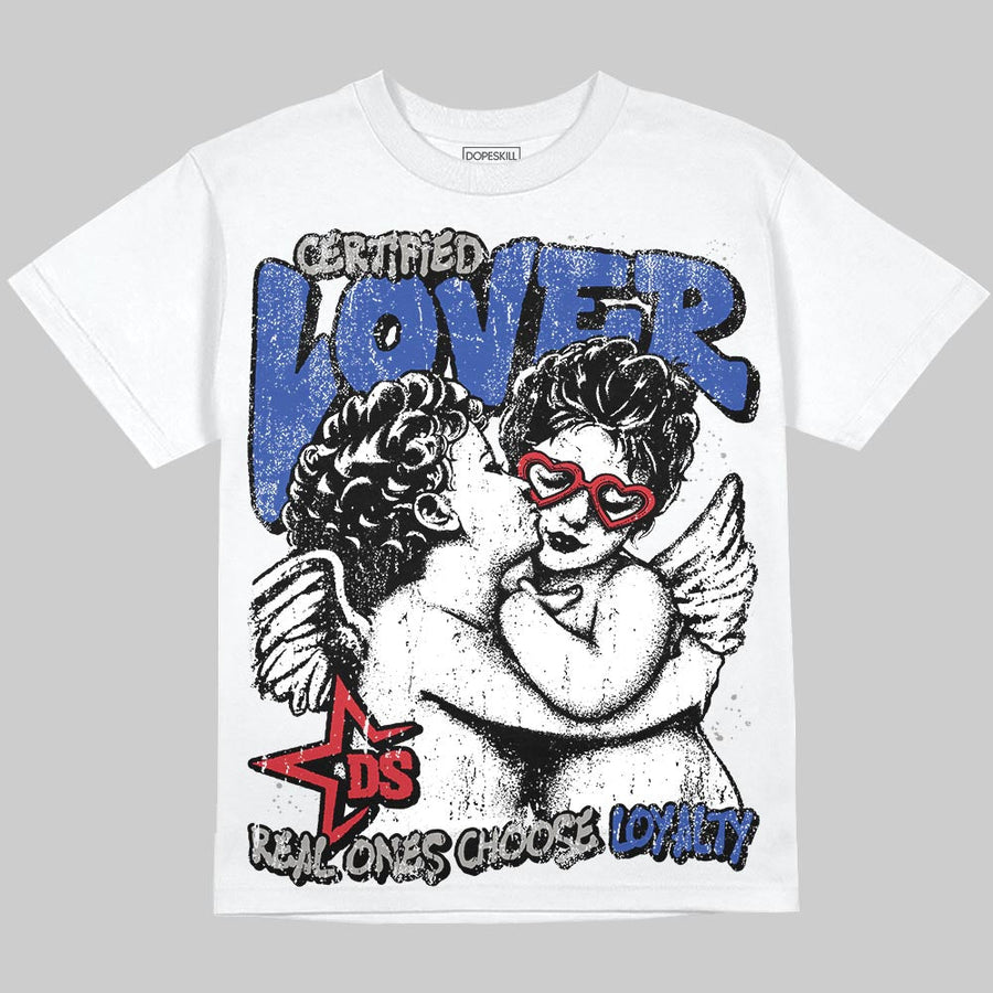 Rare Air 4s DopeSkill Oversize Print T-Shirt Real Ones Choose Loyalty Graphic