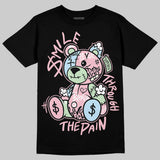 Medium Soft Pink 4s DopeSkill T-Shirt Smile Through The Pain Graphic