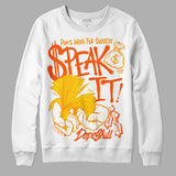 Yellow Ochre 6s DopeSkill Sweatshirt Speak It Graphic