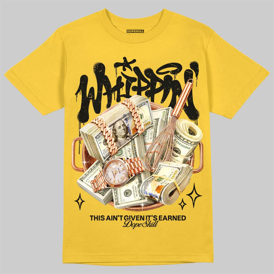 Black Tour Yellow AJ 4 Thunder DopeSkill T-Shirt Whippin Graphic