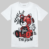 Reverse Infrared 6s DopeSkill T-Shirt Smile Through The Pain Graphic
