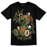 Olive Collection DopeSkill T-Shirt Smile Through The Pain Graphic