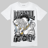 Wolf Grey 5s DopeSkill T-Shirt Sorry I've Been Trappin Graphic