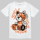 Shattered Backboard 1s DopeSkill T-Shirt Smile Through The Pain Graphic