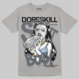 Wolf Grey 5s DopeSkill T-Shirt Stay It Busy Graphic