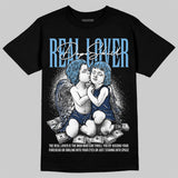 Summit White Navy 4s DopeSkill T-Shirt Real Lover Graphic