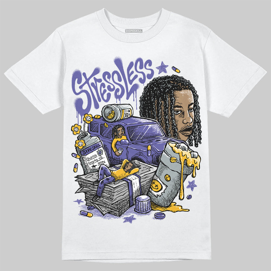 Lakers 4s DopeSkill T-Shirt Stressless Graphic