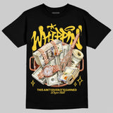 Black Tour Yellow AJ 4 Thunder DopeSkill T-Shirt Whippin Graphic