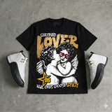 Taxi 12s 2025 DopeSkill Oversize Print T-Shirt Real Ones Choose Loyalty Graphic