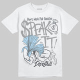 Wolf Grey 5s DopeSkill T-Shirt Speak It Graphic