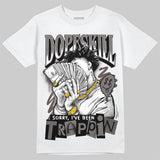 Cave Stone 4s DopeSkill T-Shirt Sorry I've Been Trappin Graphic