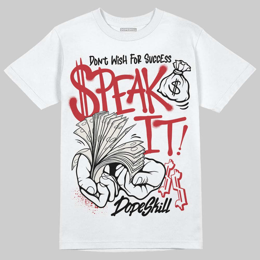 Flight Club 4s DopeSkill T-Shirt Speak It Graphic