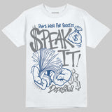 Flint Grey 9s DopeSkill T-Shirt Speak It Graphic