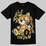 Quai 54 x Tour Yellow Black 1s DopeSkill T-Shirt Smile Through The Pain Graphic