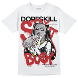 Red Taxi 12s DopeSkill T-Shirt Stay It Busy Graphic