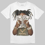 Medium Olive 3s DopeSkill T-Shirt Rich Youth Graphic