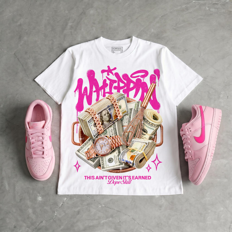 Triple Pink Dunk DopeSkill T-Shirt Whippin Graphic