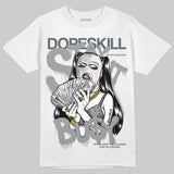 Wolf Grey 5s DopeSkill T-Shirt Stay It Busy Graphic