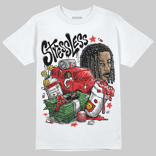 AJ 13 Chicago True Red Cherry DopeSkill T-Shirt Stressless Graphic