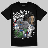 Flint Grey 9s DopeSkill T-Shirt Stressless Graphic