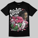 White Fluo Pink DopeSkill T-Shirt Stressless Graphic