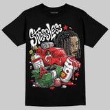 AJ 13 Chicago True Red Cherry DopeSkill T-Shirt Stressless Graphic