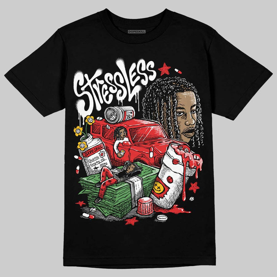 AJ 13 Chicago True Red Cherry DopeSkill T-Shirt Stressless Graphic