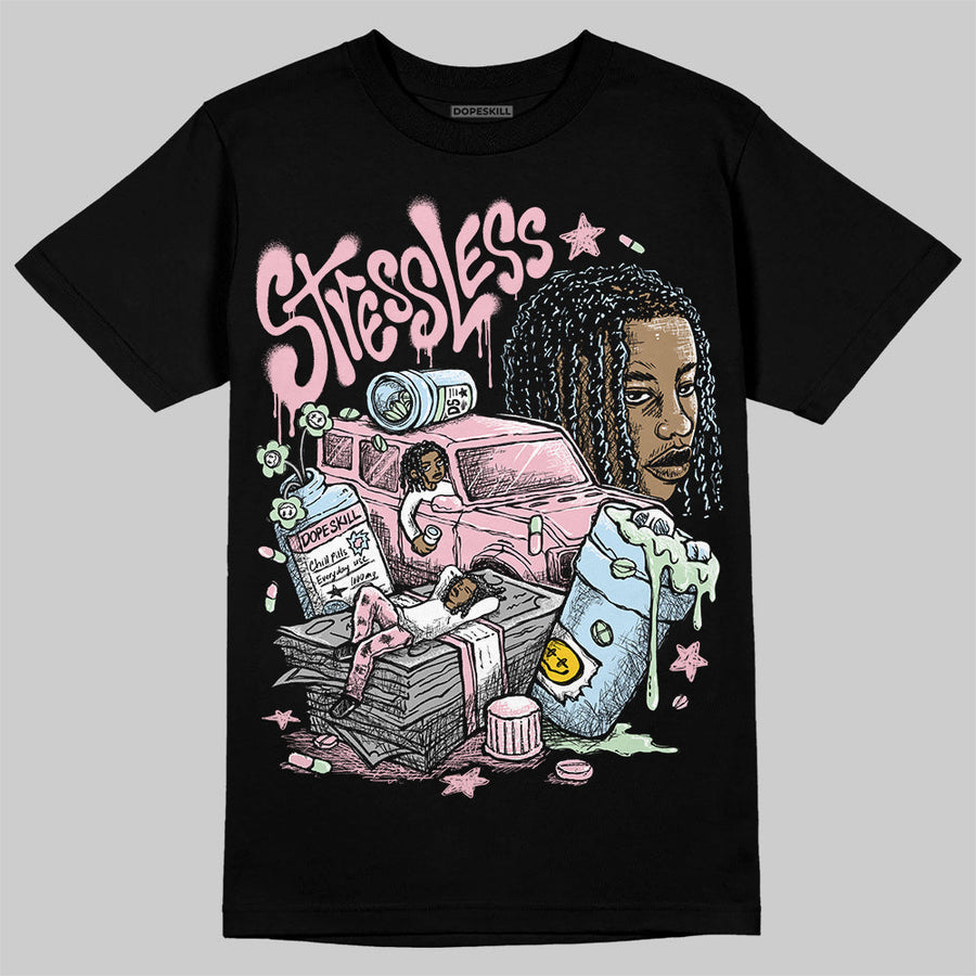 Medium Soft Pink 4s DopeSkill T-Shirt Stressless Graphic