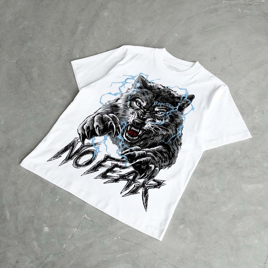 Wolf Grey 5s DopeSkill T-Shirt No Fear Graphic
