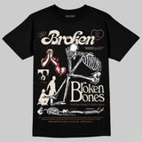 World’s Best Dad 3s DopeSkill T-Shirt Broken Bones Graphic